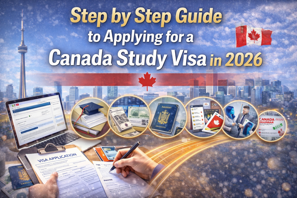 Step by Step Guide to Applying for a Canada Study Visa in 2026 ...