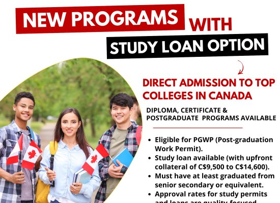 Exciting Updates: New Programs, Loan Options, and Study Opportunities!
