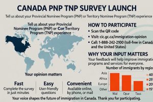 IRCC Launches PNP and TNP Client Survey: Shaping Canada’s Regional Immigration Future (Announced October 31, 2025)