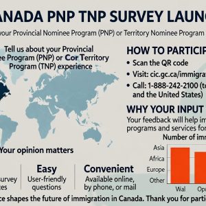 IRCC Launches PNP and TNP Client Survey: Shaping Canada’s Regional Immigration Future (Announced October 31, 2025)