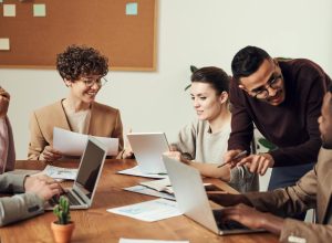 Photo by fauxels on <a href="https://www.pexels.com/photo/group-of-people-gathered-around-wooden-table-3184360/" rel="nofollow">Pexels.com</a>