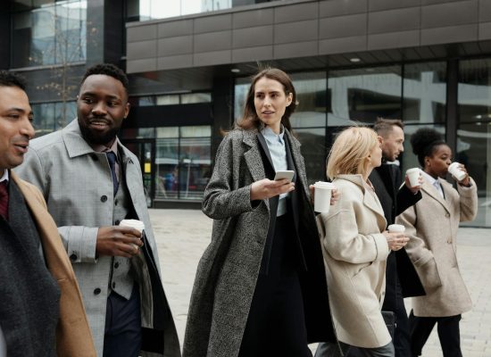 Photo by August de Richelieu on <a href="https://www.pexels.com/photo/coworkers-taking-a-coffee-break-4427813/" rel="nofollow">Pexels.com</a>