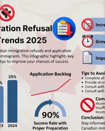 Canada Immigration Refusal and Backlog Trends in 2025: How to Avoid Common Pitfalls